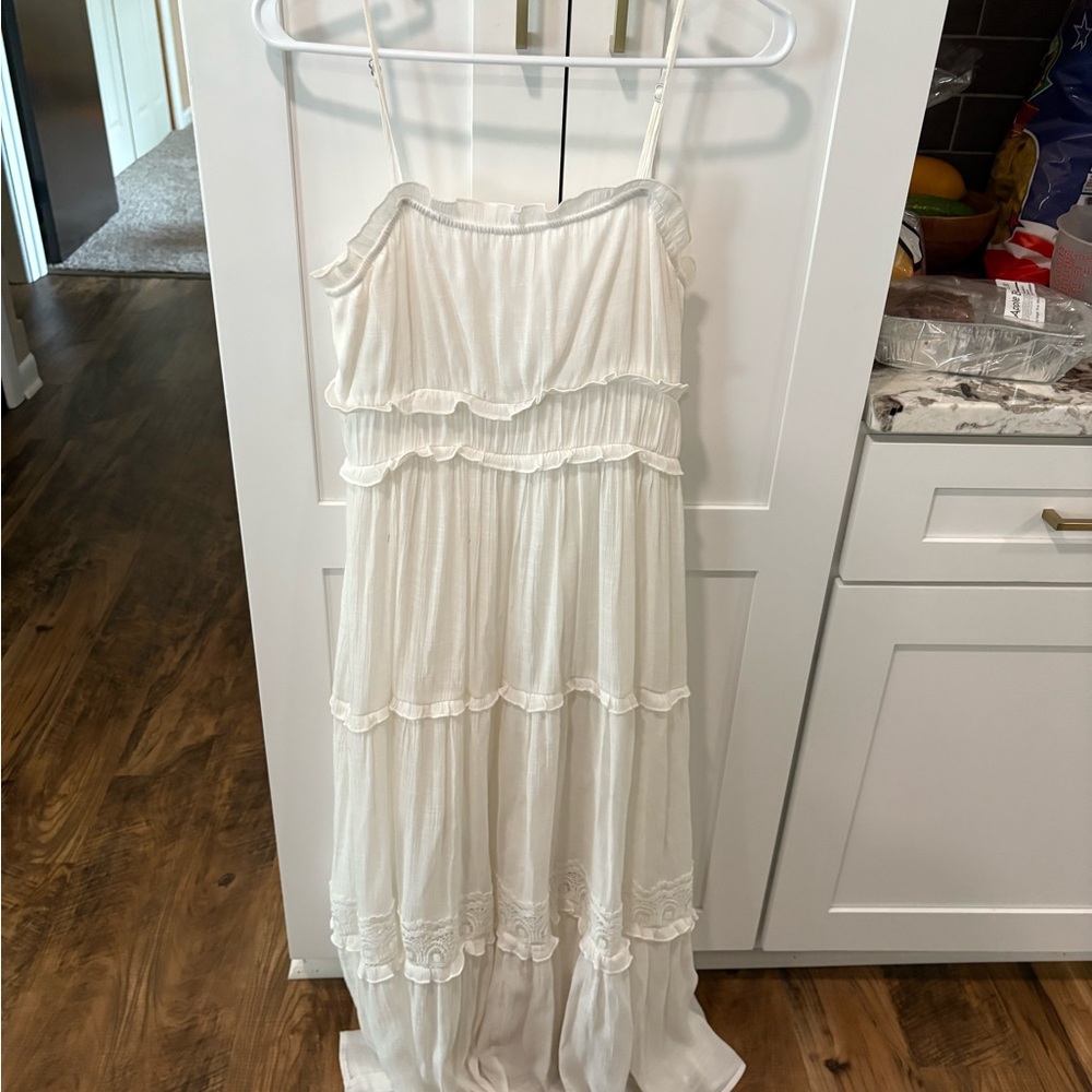 HYFVE White Ruffled Dress